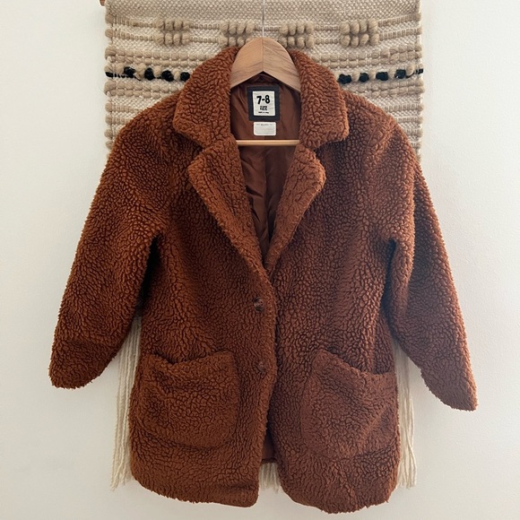 Cotton On Other - Cotton On Kids Teddy Coat - Rich Brown
